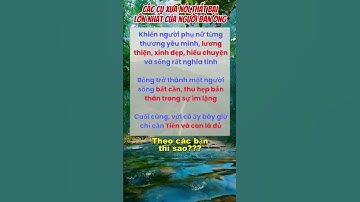 Các cụ xưa nói,thất bại lớn nhất của người đàn ông #danhngon #trietlysong
