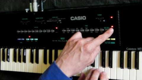 Casio Casiotone MT-240 Sounds