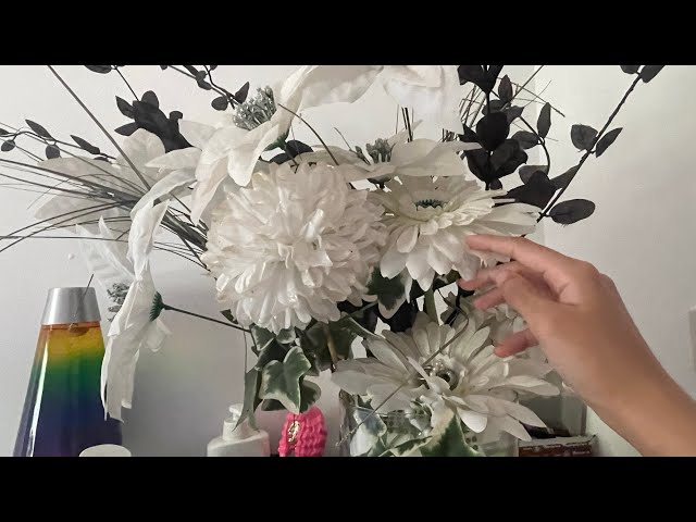 ASMR tapping around my bedroom desk 4 tingles ˚ʚ🧸ɞ˚