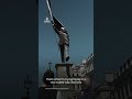New Banksy sculpture appears to show politician blinded by his own flag | AJ #shorts