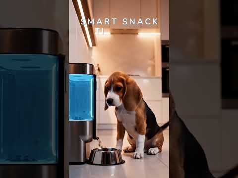 Heartwarming Beagle Puppy Short 🐶 Cute Smart Feeder Fun