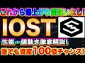【IOSTは最短で億れます!!】ビットコイン以外の今話題のアルトコインIOSTの性能や今後の値動きを完全的中させます!!【仮想通貨】