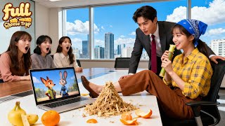 Ceo Fired 99 Fake Secretaries, Fell For A Country Girl Who Chewed Sugarcane In A Meeting! Love Come!