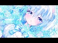 【ASMR】氷と炭酸水の音でマイナス睡眠🧊しゅわしゅわ音で涼しくしてあげる🩵 Sparkling Water Ice Cube 耳かき 心音 【KU100/Vtuber】