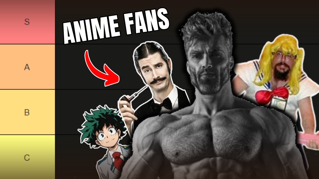 Я составил рейтинг всех типов фанатов аниме!
