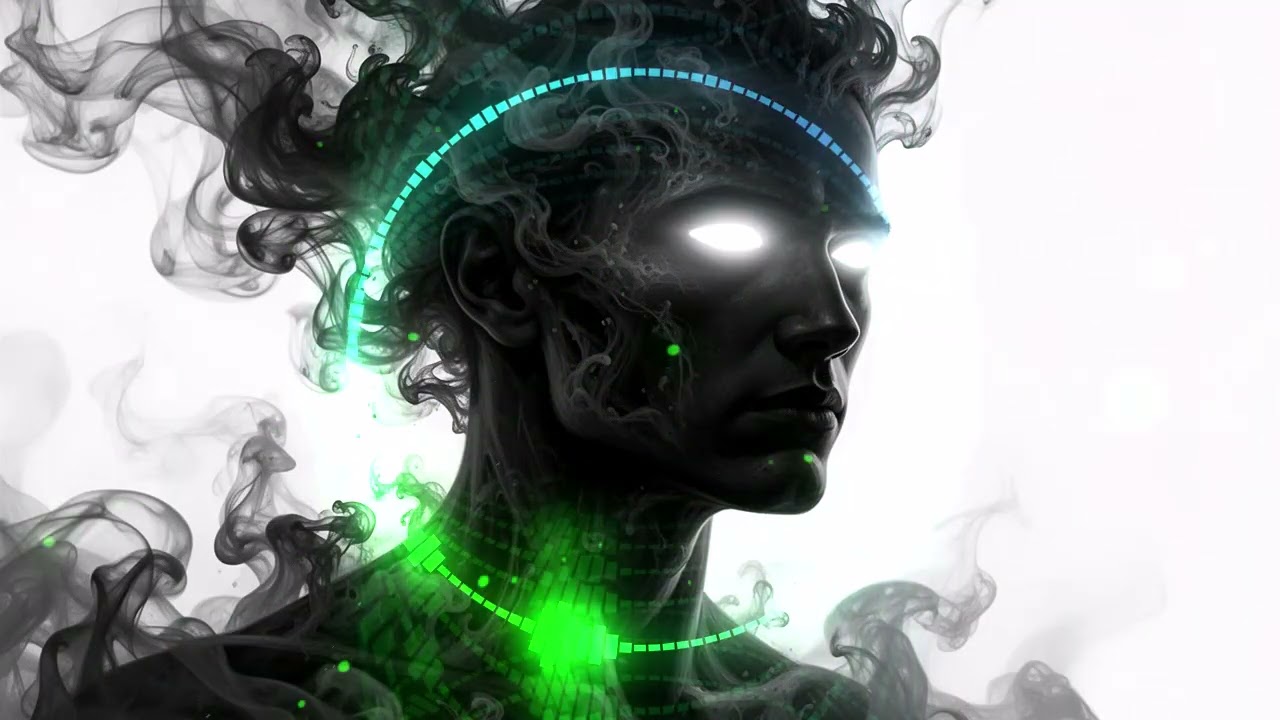 EDM Slow Beat Focus Music | Smoke Man Visualizer