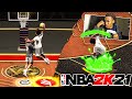 DOMINATING The Stage 1v1 Court W/ My 2 Way Threat In NBA 2k21
