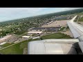 American Eagle Embraer E175 Pushback, Taxi, and Departure from Buffalo