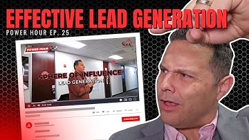 Power Hour: Sphere of Influence Lead Generation