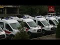 40 новых машин пополнили автопарк скорой медицинской помощи Алматы (13.09.16)