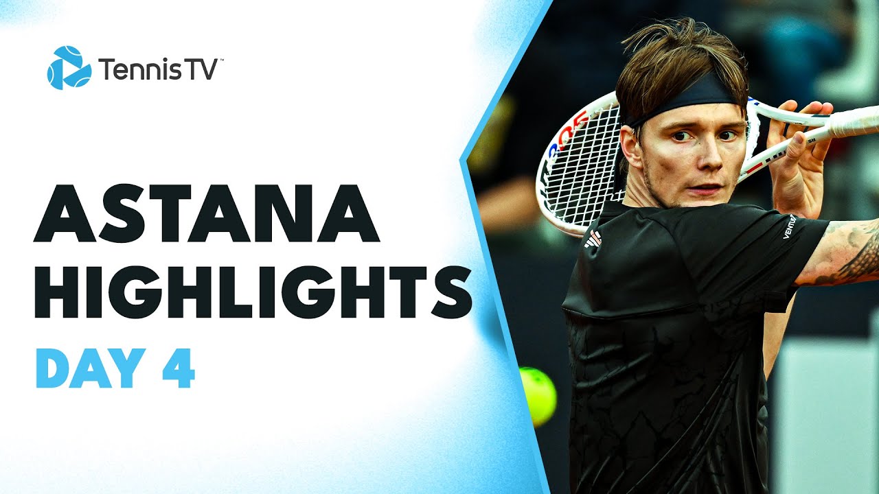 Thiem Faces Giron; Griekspoor, Korda, Bublik In Action | Astana 2023 Highlights Day 4