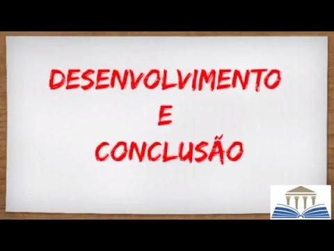 Como fazer um conclusão