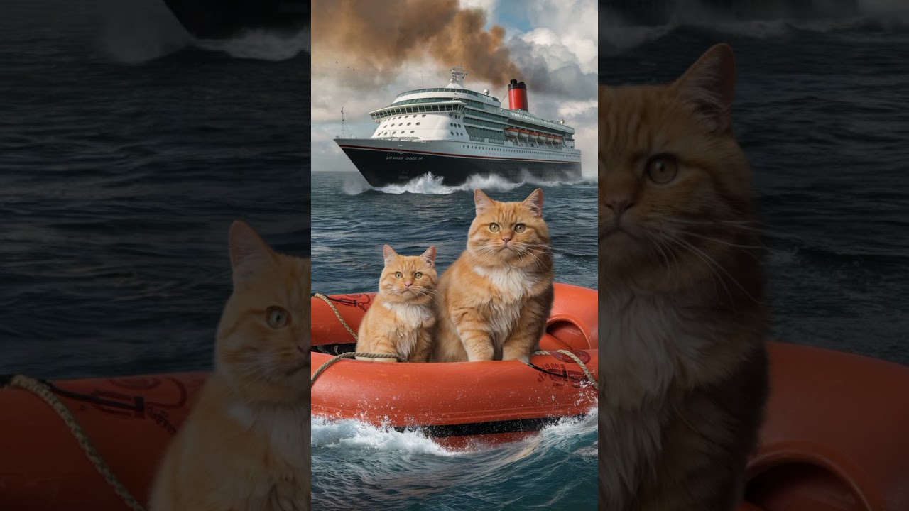 Cat,s First time on a cruise ship 