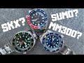 Seiko Marinemaster 300 vs SKX vs Sumo - more expensive = better?