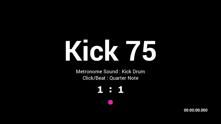 Kick Drum / BPM 75