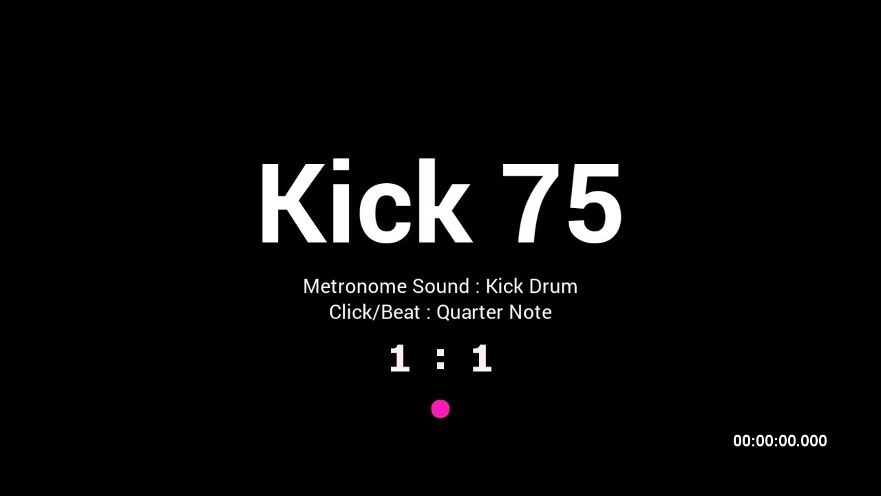 Kick Drum / BPM 75