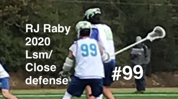 RJ Raby 2020 lsm/ close defense. Triad pumpkin classic highlights