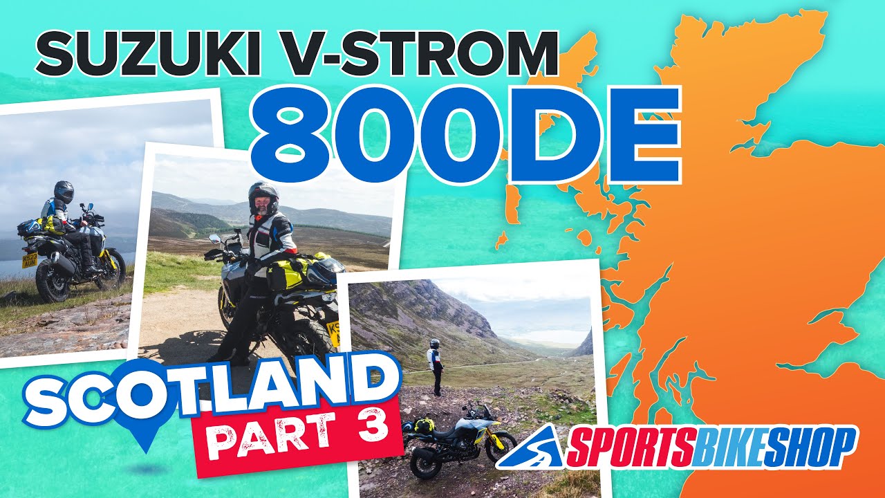 Suzuki V-Strom 800DE review | Episode 4 - Applecross and beyond
