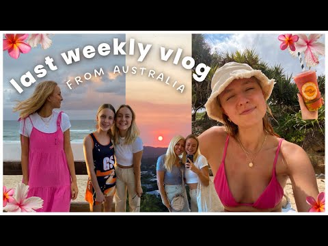 AUPAIR weekly vlog // Last vlog from Australia #aupairlife