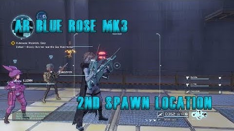 AR Blue Rose MK3 Drop Location #2-SAO: Fatal Bullet