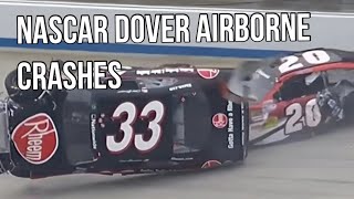 Nascar dover airborne crashes