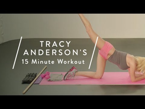 Beschrijving soep herstel Tracy Anderson's 15 Minute At-Home Workout | Goop - YouTube