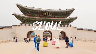 Seoul City Walking Tour | April 2024 | South Korea | 4K