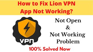 How to Fix Lion VPN App Not Working Problem Android & Ios - Not Open Problem Solved | AllTechapple screenshot 4
