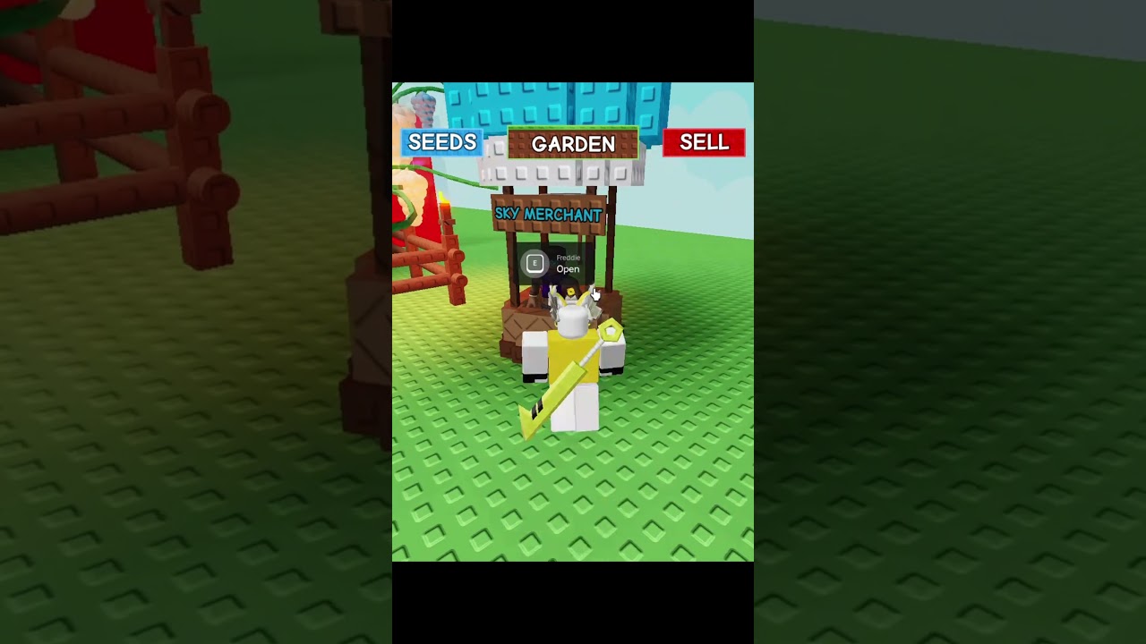 NEW SECRET shop in grow a garden? (cloud touched mutation???) 