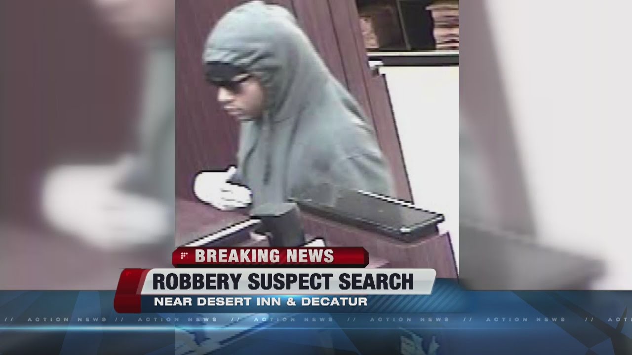 Police searching for bank robbery suspect - YouTube