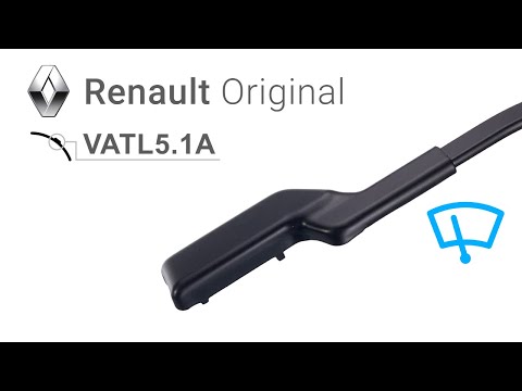 Установка оригинальных дворников на Renault Arkana - VATL5.1