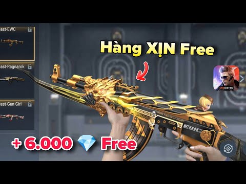 [CFL] Cách Nhận Skin FREE XỊN Hơn Nạp AK-47 Beast EWC + 6.000 KC Siêu NGON.