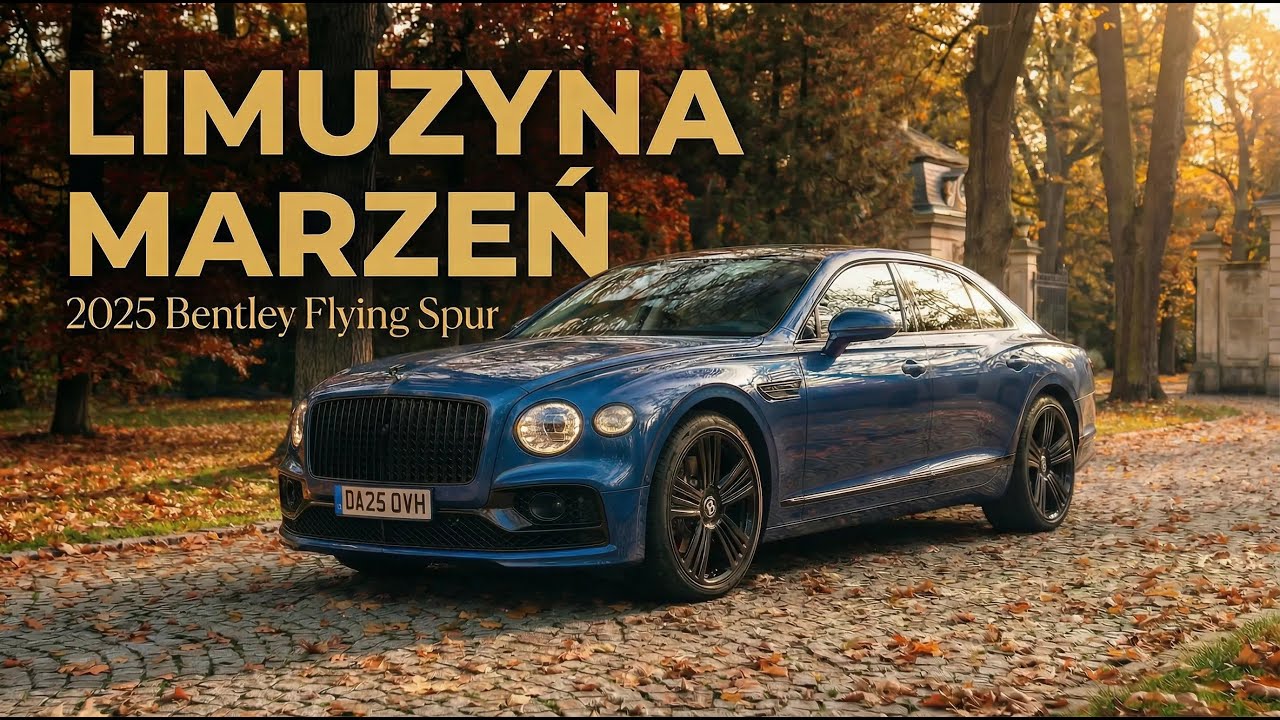 Poczekajcie aż pokażę Wam to wnętrze! | 2025 Bentley Flying Spur | TESTDRIVE | #GCOS