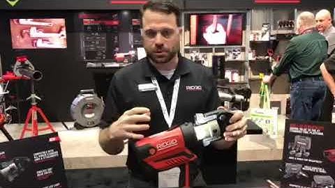 Introducing the RIDGID® RP 350 Press Tool
