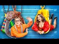 Extreme Makeover in Jail! How to Become Queen in Jail! Rich vs Broke