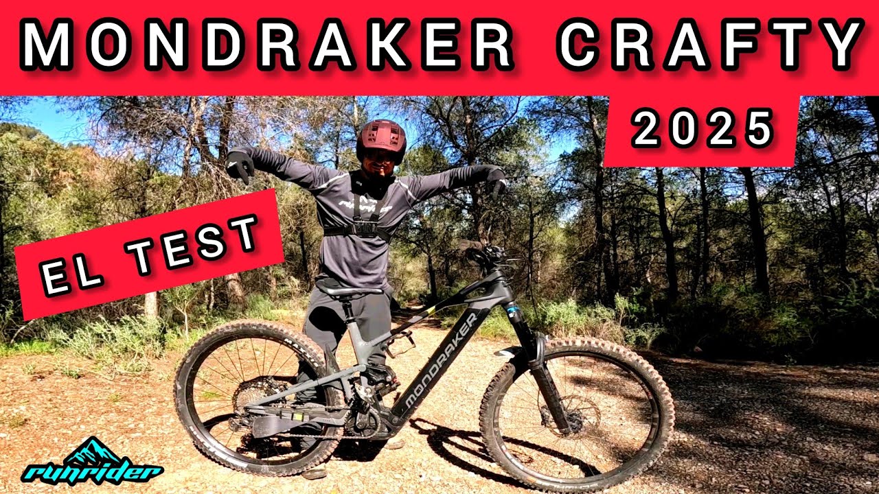 MONDRAKER CRAFTY 2025 LA EBIKE ES DIFERENTE 😱