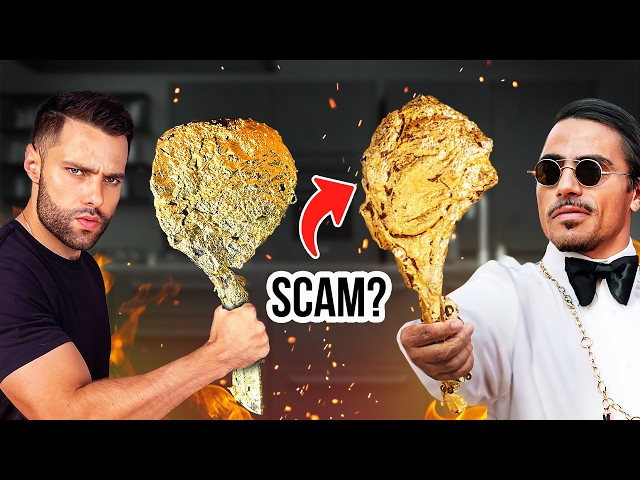 I Challenged Salt Bae’s $1,000 Golden Tomahawk class=