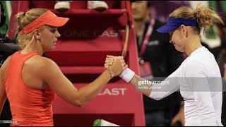 【HD】Lucie Safarova v. Caroline Wozniacki | Doha 2012 R2 Highlights