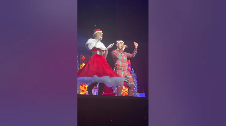 David Archuleta  and mama Lupe ~Feliz Navidad