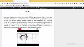 Rhinoceros Crack Serial Number For Windows   MAC