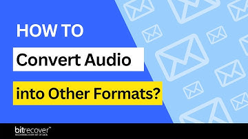 Convert Audio in Different Formats | Easily Export Audio Files with other Saving Options