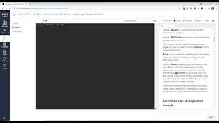 Famous AWS Management Console - using AWS Academy Wealth
