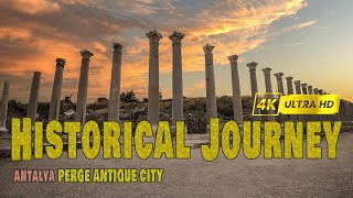 Exploring Perge Ancient City While Listening to Meditation Music