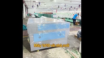 Bàn giao máy cắt laser co2 1610 cho CTY thuê cắt vải