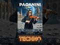 Paganini Playing His Masterpiece on the Moon | TECHNO REMIX #shorts
