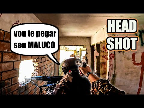 M4TE1 o abençoado pelas COSTAS e dei um HEAD SHOT BRUTAL! airsoft