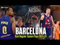 FC Barcelona TOP PLAYS of the 2025-26 EuroLeague Regular Season