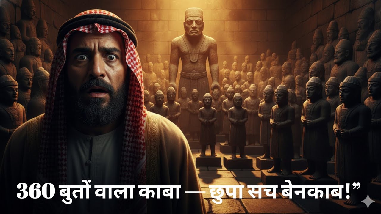 "जब काबा के अंदर 360 बुत थे! इस्लाम से पहले मक्का का छुपा हुआ इतिहास"
