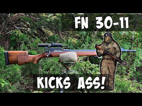 FN 30-11 50Yrs Old Sniper Rifle still kicks ass!