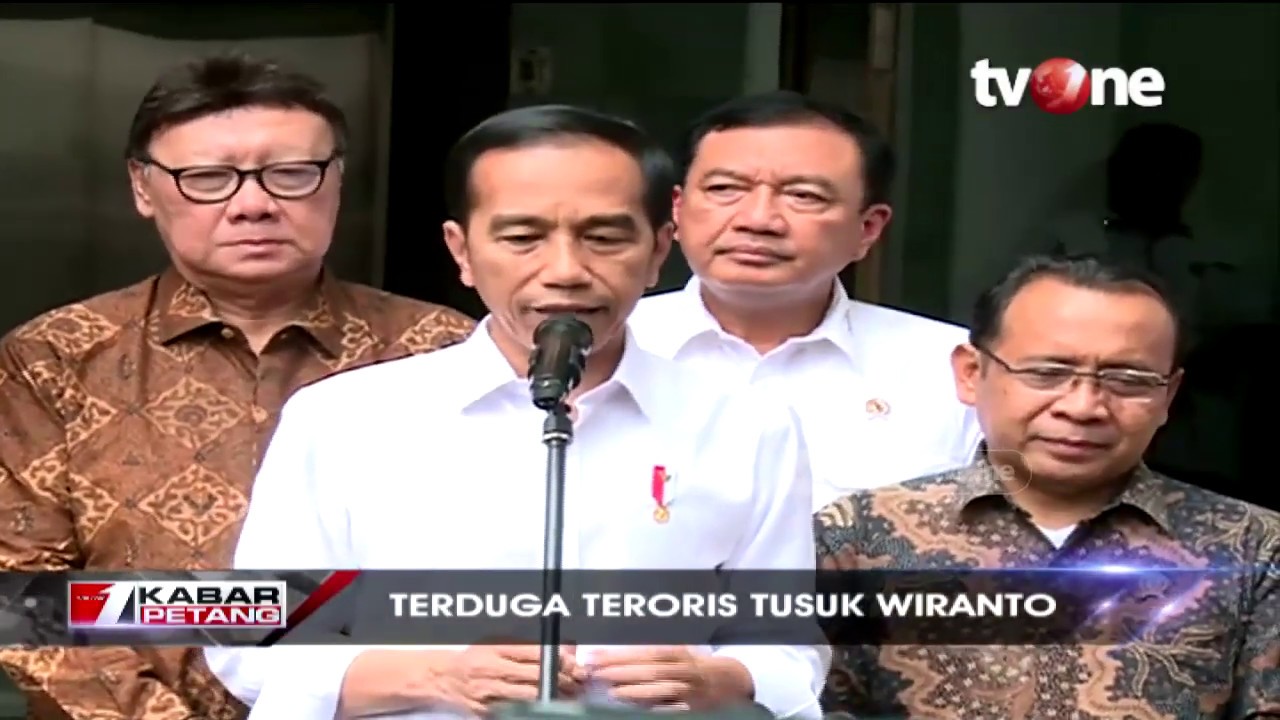 wiranto human rights Tanggapi Insiden Penusukan Wiranto, Jokowi: Usut & Tindak Tegas Pelaku!